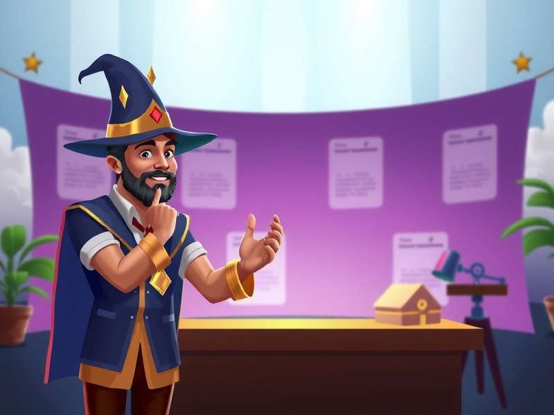 Financial Wizard Sim Game Banner